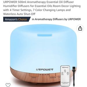 Unopened URPOWER Aroma Diffuser